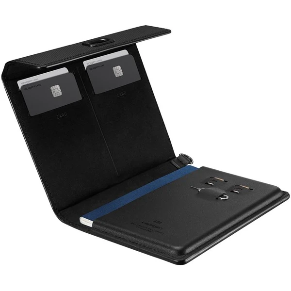Spigen Universal Passport Holder puzdro na cestovné doklady čierne - Puzdra - Obrázok 2073a080246043ee9df593383b516f9e