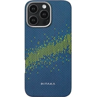 Pitaka StarPeak Luminous Case svietiaci kryt iPhone 16 Pro Milky way galaxy - Puzdra