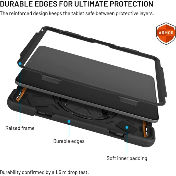 FIXED Rugged Tab Case odolné púzdro so stojanom Samsung Galaxy Tab A11+ čierne - Puzdra - Obrázok 209bb09abaf643b18c15a9bca1665c5b
