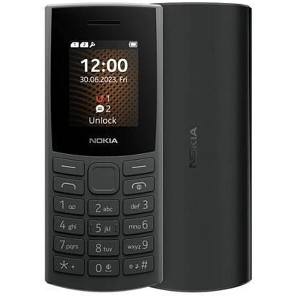 NOKIA 105 4G (2023) čierna - Mobilné telefóny - Hlavný obrázok