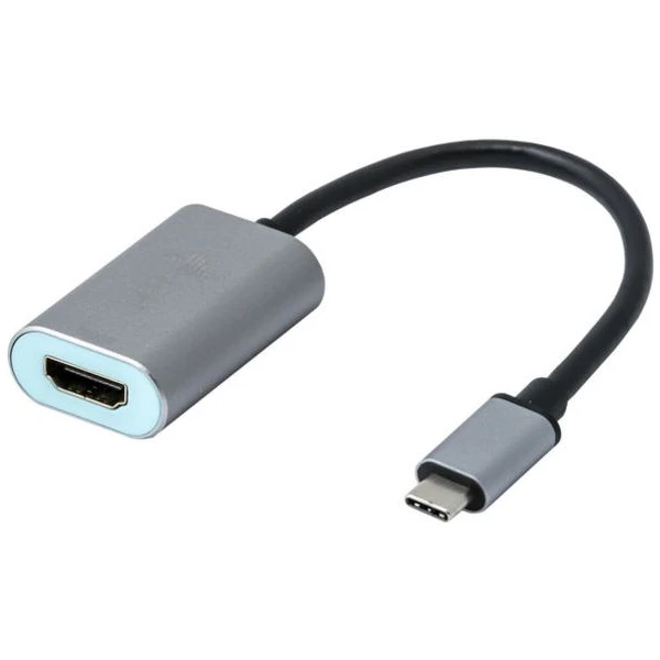 i-tec USB-C/HDMI redukcia 0,15m strieborná - Káble a redukcie - Obrázok 20FA000501