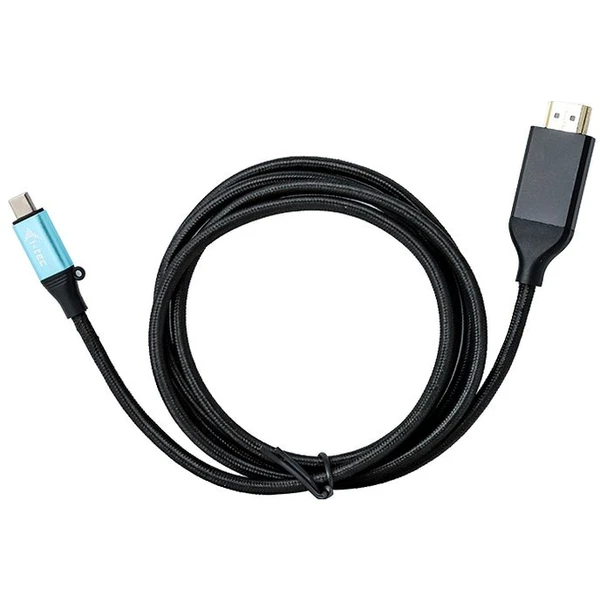 i-tec USB-C/HDMI kábel 4K 1,5m čierny - Káble a redukcie - Obrázok 20GA000501