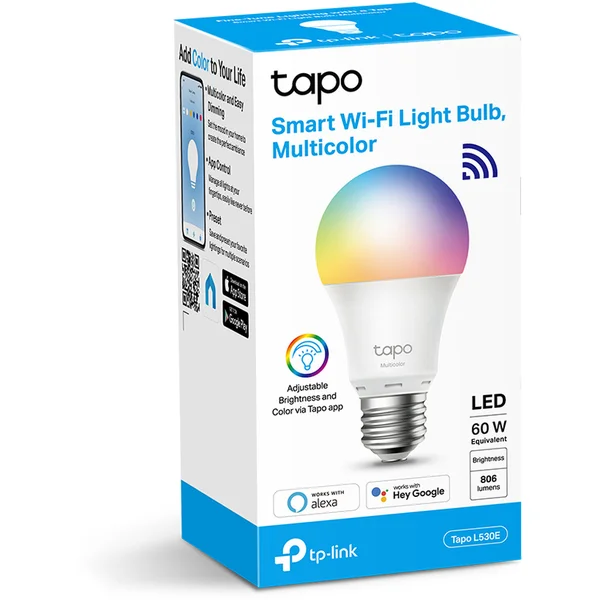 TP-Link Tapo L530E múdra žiarovka - Inteligentné osvetlenie - Obrázok 20XT000501