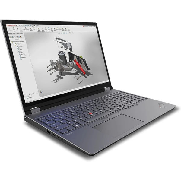 Lenovo ThinkPad P16 Gen 2 Intel (21FA004SCK) RTX 2000 Ada sivý - Notebooky - Hlavný obrázok