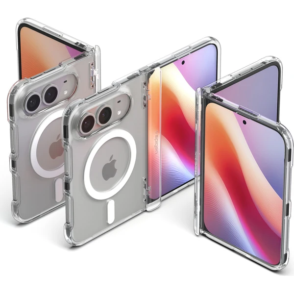Spigen Ultra Hybrid Pro MagSafe kryt iPhone 18 Fold clear white - Puzdra - Obrázok 20b2eb97dde34b8bab7ea157399e029d