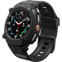 Spigen Rugged Armor Pre kryt s remienkom Galaxy Watch8 Classic (46mm) matne čierny - Puzdra