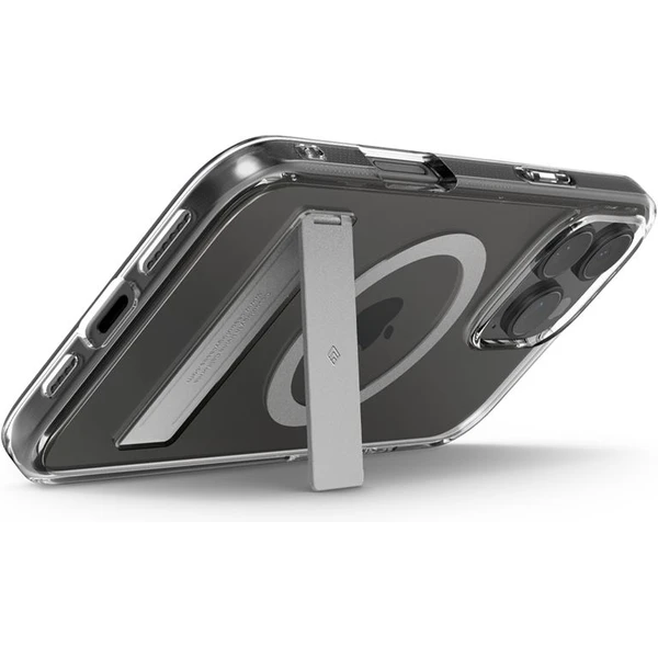 Spigen Caseology Capella MagSafe Kickstand kryt iPhone 16 Pro clear gray - Puzdra - Obrázok 20e00ac28ad7463cb2b76dc3b1a897a0