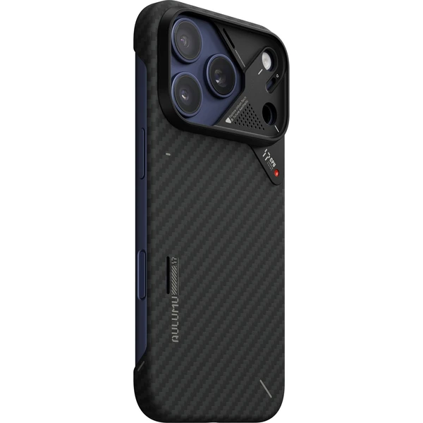 Aulumu A17 Aramidové vlákno MagSafe kryt iPhone 17 Pro Black - Puzdra - Obrázok 20e171b398454d2dad7a08e6414f18ac