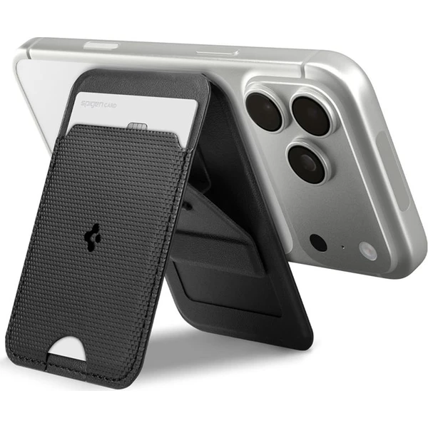 Spigen Slim Fold Stand MagSafe peňaženka čierna (1 karta) - Peňaženky - Obrázok 20e496f0f1d249dd8b118075a4a19141