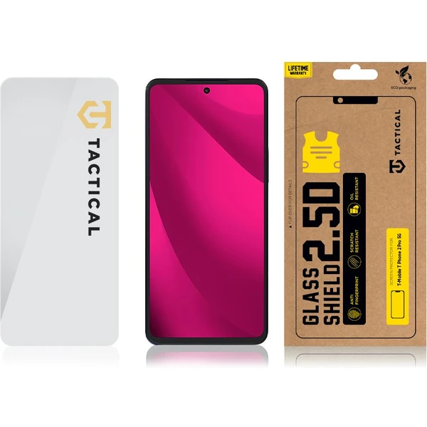 Tactical Glass Shield 2.5D sklo pre T-Mobile T Phone 2 Pro 5G číre - Ochranné fólie a sklo - Obrázok 20e97c4bb1ae4892bfe834afcf7bdd77