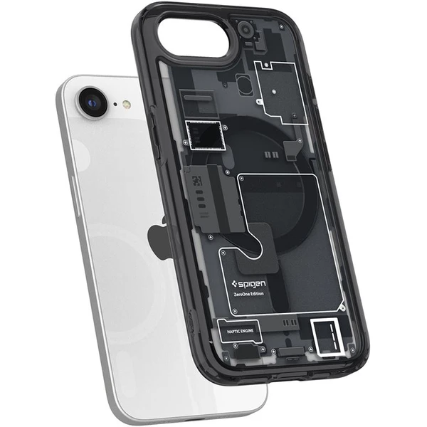 Spigen Ultra Hybrid MagSafe kryt iPhone 17e/16e zero one black - Puzdra - Obrázok 20f5e67004a648ad92d8c0486dac68ec