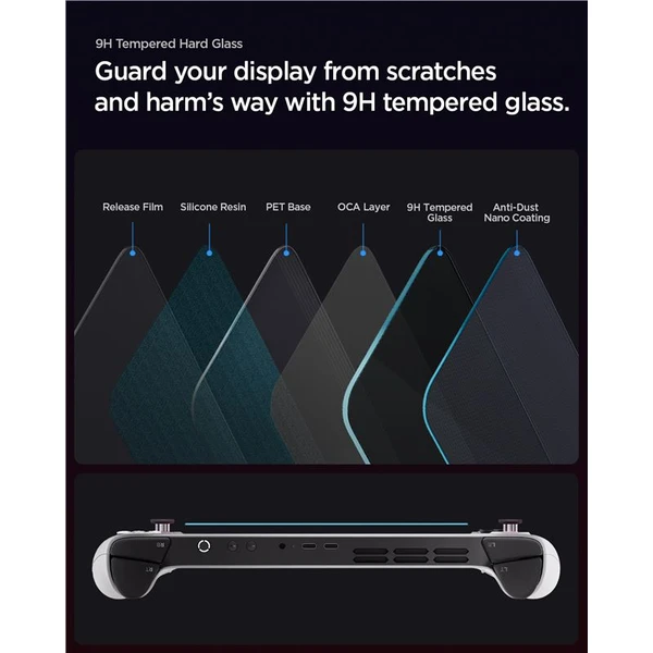 Spigen Glass tR Slim tvrdené sklo Lenovo Legion Go S, číre (2 ks) - Ochranné fólie a sklo - Obrázok 20fe2fb90ec34b06b11f7c8ee4603918