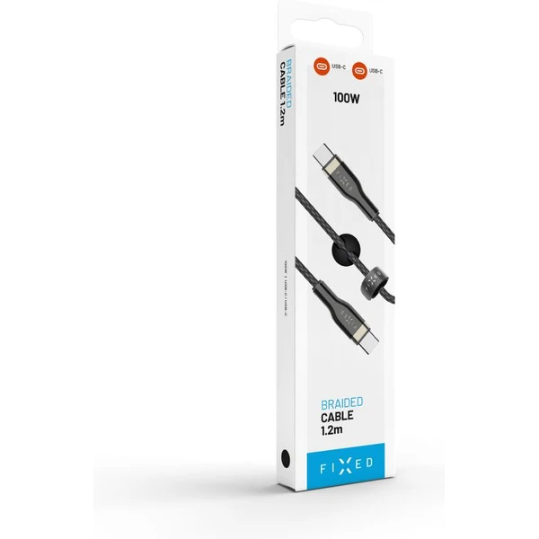 PEVNÝ USB-C/USB-C napájací kábel 100W 1,2m čierny - Káble a redukcie - Obrázok 211556bd3c3d4ae5945d9c44fef79510