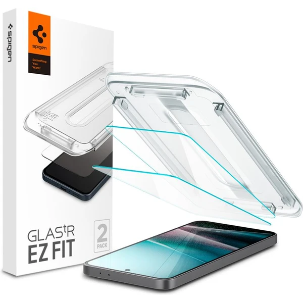 Spigen Glass tR EZ Fit 2 Pack tvrdené sklo Samsung Galaxy A36 5G číre - Ochranné fólie a sklo - Hlavný obrázok