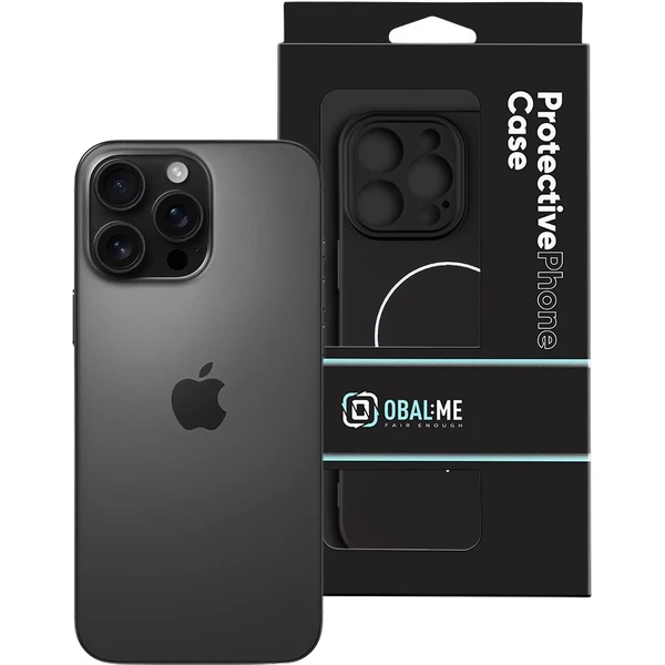 OBAL:ME MagNetix Matný TPU kryt Apple iPhone 16 Pro Max čierny - Puzdra - Obrázok 212dbfb6fa7a40b8992e04090fc0a2da