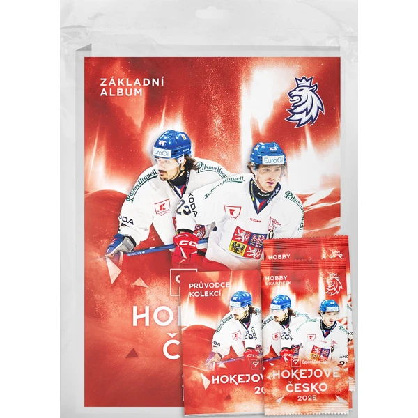 Hokejové karty SportZoo Hokejové Česko 2025 - Štartovací balíček - Hokejové karty - Hlavný obrázok