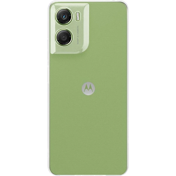 Taktický TPU kryt Motorola Moto G06/G06 Power priehľadný - Puzdra - Hlavný obrázok