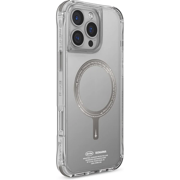 SKINARMA Saido Prime Mag-Charge kryt iPhone 16 Pre sivý - Puzdra - Hlavný obrázok