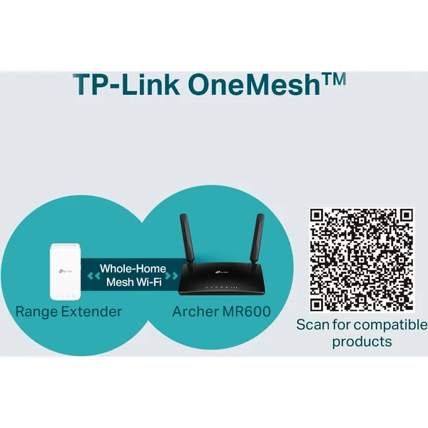 TP-Link Archer MR600 Wi-Fi 5 router čierny - Wi-Fi routery - Obrázok 216U000501
