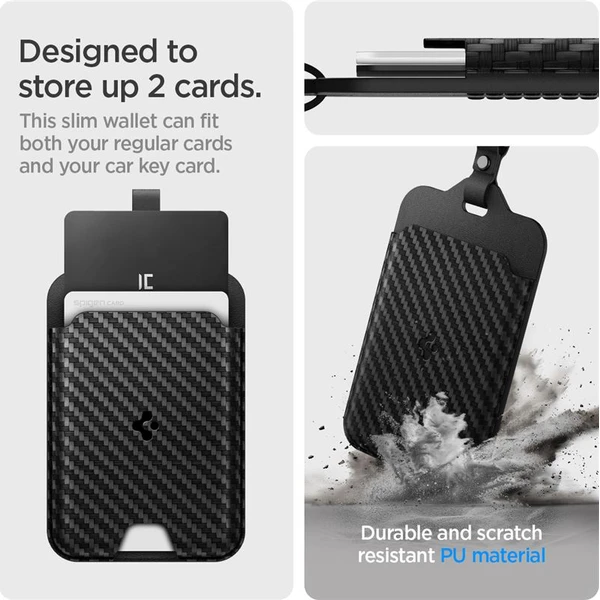Spigen Tesla Card Holder púzdro pre Tesla Key Card (2 ks) - Puzdra - Obrázok 21718e935cfd433093cb3778e410a6f8