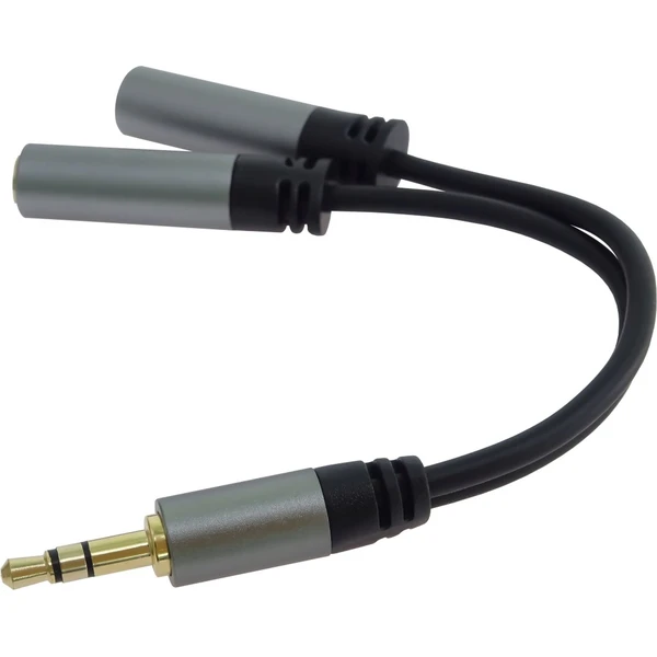 PremiumCord HQ 3,5mm/2x 3,5mm redukcia 0,15m čierna - Káble a redukcie - Obrázok 2176647caa6b48e794d2df2d42e3bb50