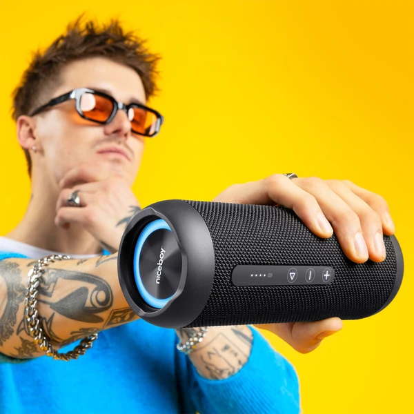 Niceboy RAZE Polaris bezdrôtový reproduktor čierny - Reproduktory - Obrázok 218F000J01