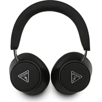 Guess PU Saffiano Triangle Logo ENC Bezdrôtové slúchadlá čierna - Slúchadlá