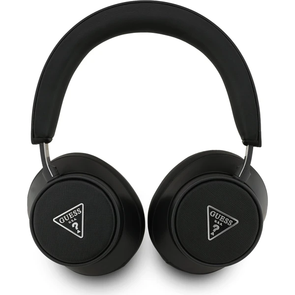 Guess PU Saffiano Triangle Logo ENC Bezdrôtové slúchadlá čierna - Slúchadlá - Hlavný obrázok