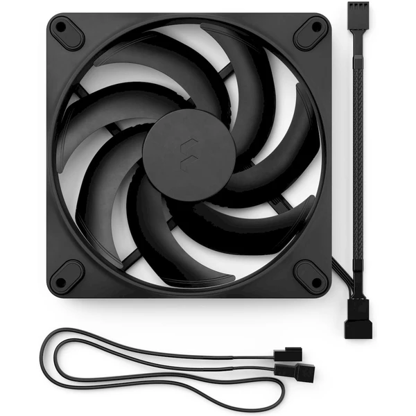 Fractal Design Momentum 14 čierny - Ventilátory pre PC - Obrázok 21JF000O01