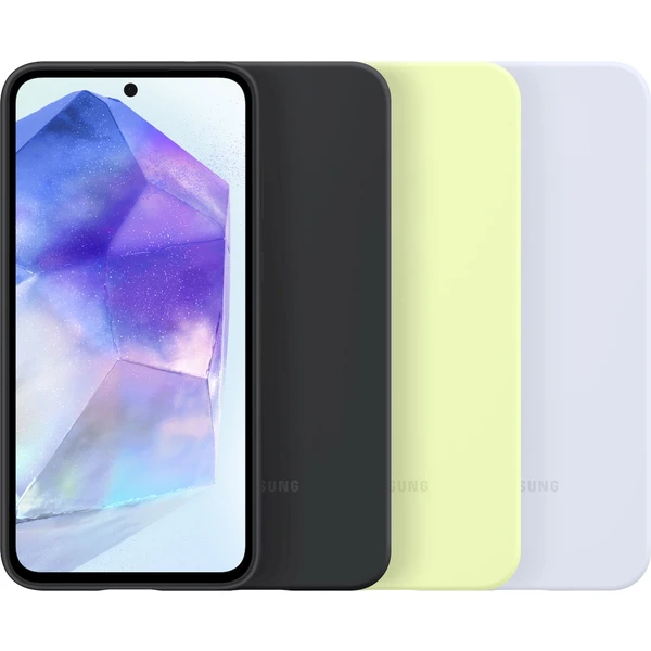 Samsung Silicone Case Galaxy A55 svetlo limetkový - Puzdra - Obrázok 21Q2000O01