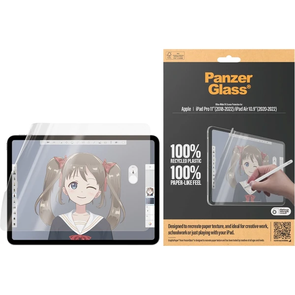 PanzerGlass GraphicPaper fólie na písanie a kreslenie iPad Pro 11" (2018-2022)/Air 10.9'’ (2020-2022 - Ochranné fólie a sklo - Obrázok 21R4000J01