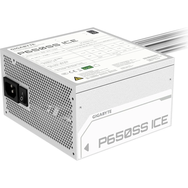 GIGABYTE P650SS Silver 650W biely - Zdroje - Obrázok 21ZF000N01