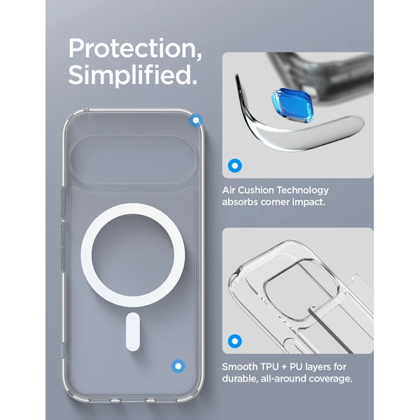 Spigen Ultra Hybrid MagSafe, číro-biela - Google Pixel 11 - Puzdra - Obrázok 21af2edfe7ad467fad5fb7abb735d43e