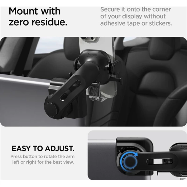 Spigen Tesla TapLock Universal Car Mount Holder držiak na obrazovku čierny - Držiaky - Obrázok 21cb80ee26ea4a0c9d1dacdb89fd651d