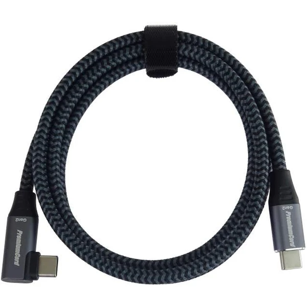 PremiumCord USB-C/USB-C napájací kábel so zahnutým konektorom 3m sivý/strieborný - Káble a redukcie - Obrázok 21dd11f1eed34b369e6800bf23bf614d