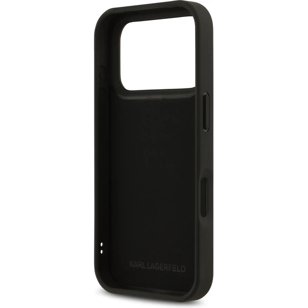 Karl Lagerfeld 3D Rubber Karl and Choupette kryt iPhone 17 Pro čierny - Puzdra - Obrázok 21e50b7547994951814a8bdec75d7fd6