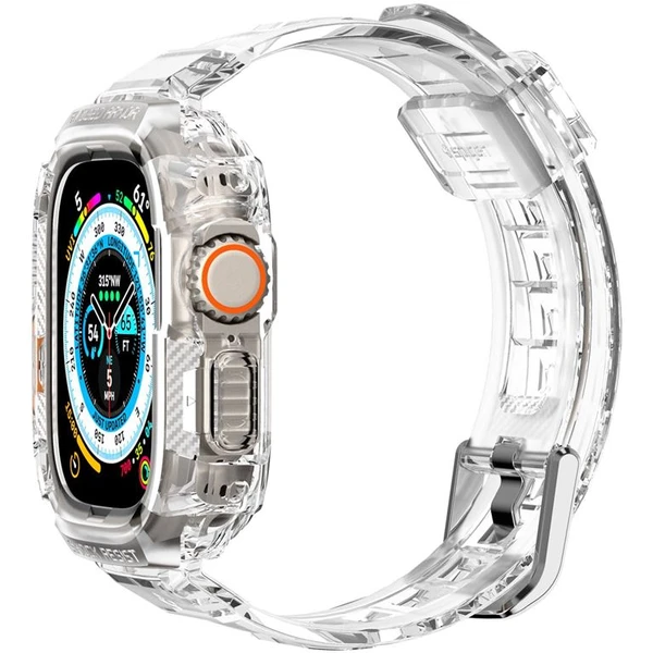 Spigen Rugged Armor Pro krytý s remienkom Apple Watch Ultra 3/2/1 (49mm) číry - Puzdra - Obrázok 21ede4cb8b3243d0a2dbbcae20974f94