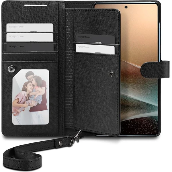 Spigen Wallet S púzdro Samsung Galaxy S25 Ultra čierne - Puzdra - Obrázok 21f14b5870d04736b6a95fc2e0f1bb90