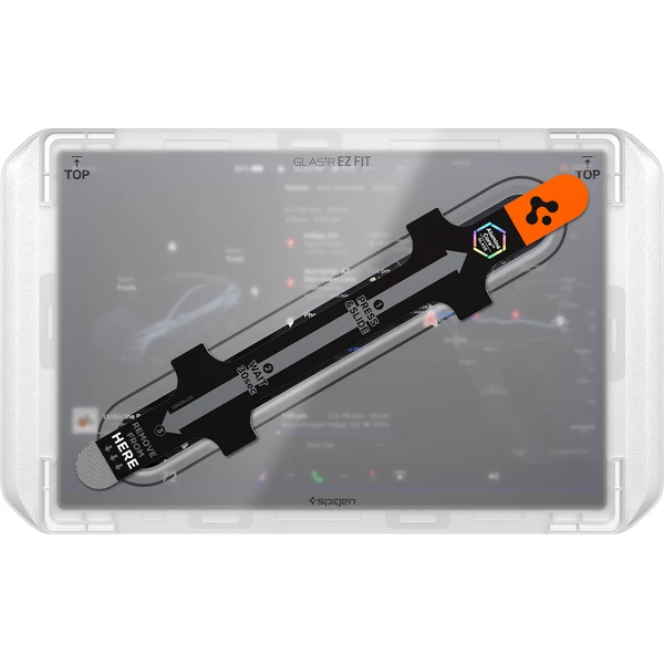 Spigen EZ Fit Clear tvrdené sklo Tesla Model Y L 2026 číre - Ochranné fólie a sklo - Obrázok 220030574d1e405bb6c119234ee8f2a7