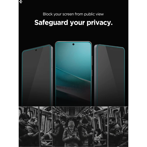 Spigen Glass tR EZ Fit Pro HD (Ochrana osobných údajov) sklo Samsung Galaxy S26+ priehľadné (2 ks) - Ochranné fólie a sklo - Obrázok 220049cd9808408d97f3929ca5a40331