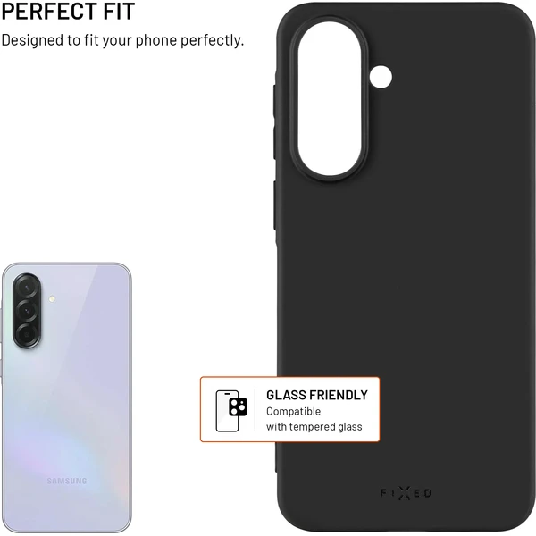 FIXED Story silikónový kryt Samsung Galaxy A37 5G čierny - Puzdra - Obrázok 221c38a9ccc94466bd8317b75c294fa5