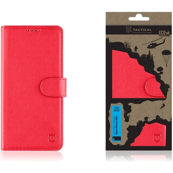 Tactical Field Notes kryt Apple iPhone 17e/16e červený - Puzdra - Obrázok 223afddf19264ae6b9d4b7bf07df7460