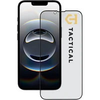 Taktický sklenený štít Ochrana súkromia Stealth 5D sklo Apple iPhone 13/13 Pro/14/16e/17e čierne - Ochranné fólie a sklo