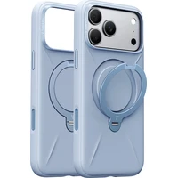 Torras OStand Q3 Silicone MagSafe kryt iPhone 18 Pro modrý - Puzdra