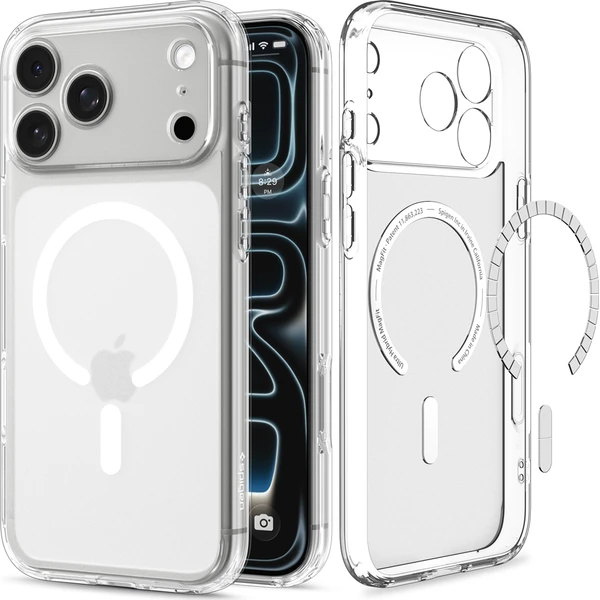 Spigen Ultra Hybrid MagSafe kryt iPhone 18 Pro Max/17 Pro Max frost white - Puzdra - Hlavný obrázok