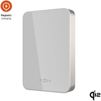FIXED MagZen 10 Crystal MagSafe/Qi2 powerbanka, 10000mAh, titánová - Powerbanky