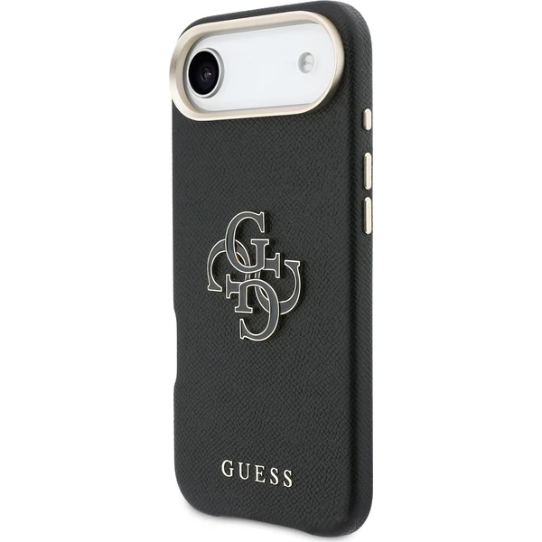 Guess PU Resin Logo kryt iPhone Air čierny - Puzdra - Obrázok 226ef4866fd1475090b31b2d304caf8e
