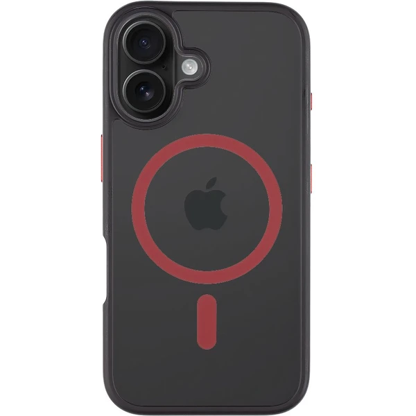 Tactical MagForce Hyperstealth 2.0 Kryt pre iPhone 16 Black/Red - Puzdra - Obrázok 227380d4e51946409a9b74123e9b907a