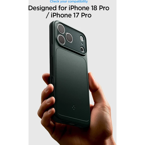 Spigen Thin Fit MagSafe kryt iPhone 18 Pro/17 Pro abys green - Puzdra - Obrázok 22918495da734ac3aa136885b47633dc