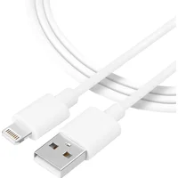Tactical Smooth Thread Cable USB-A/Lightning 2m biely - Káble